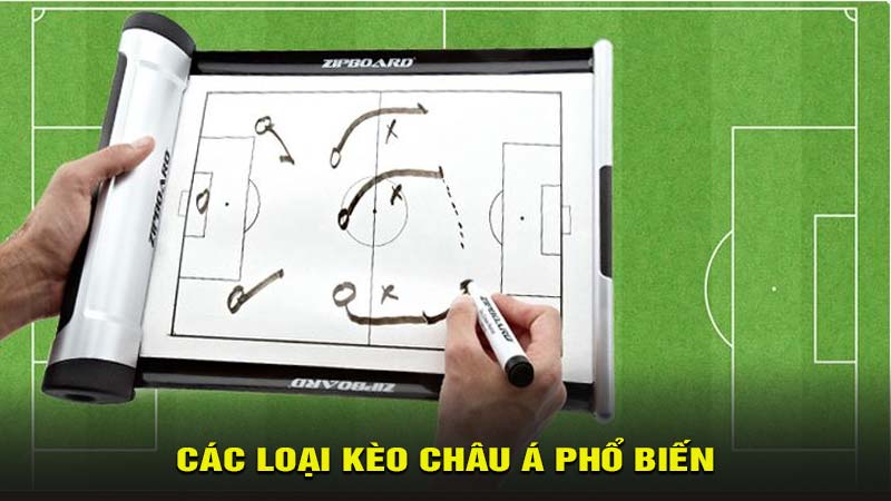 Các loại kèo châu á phổ biến